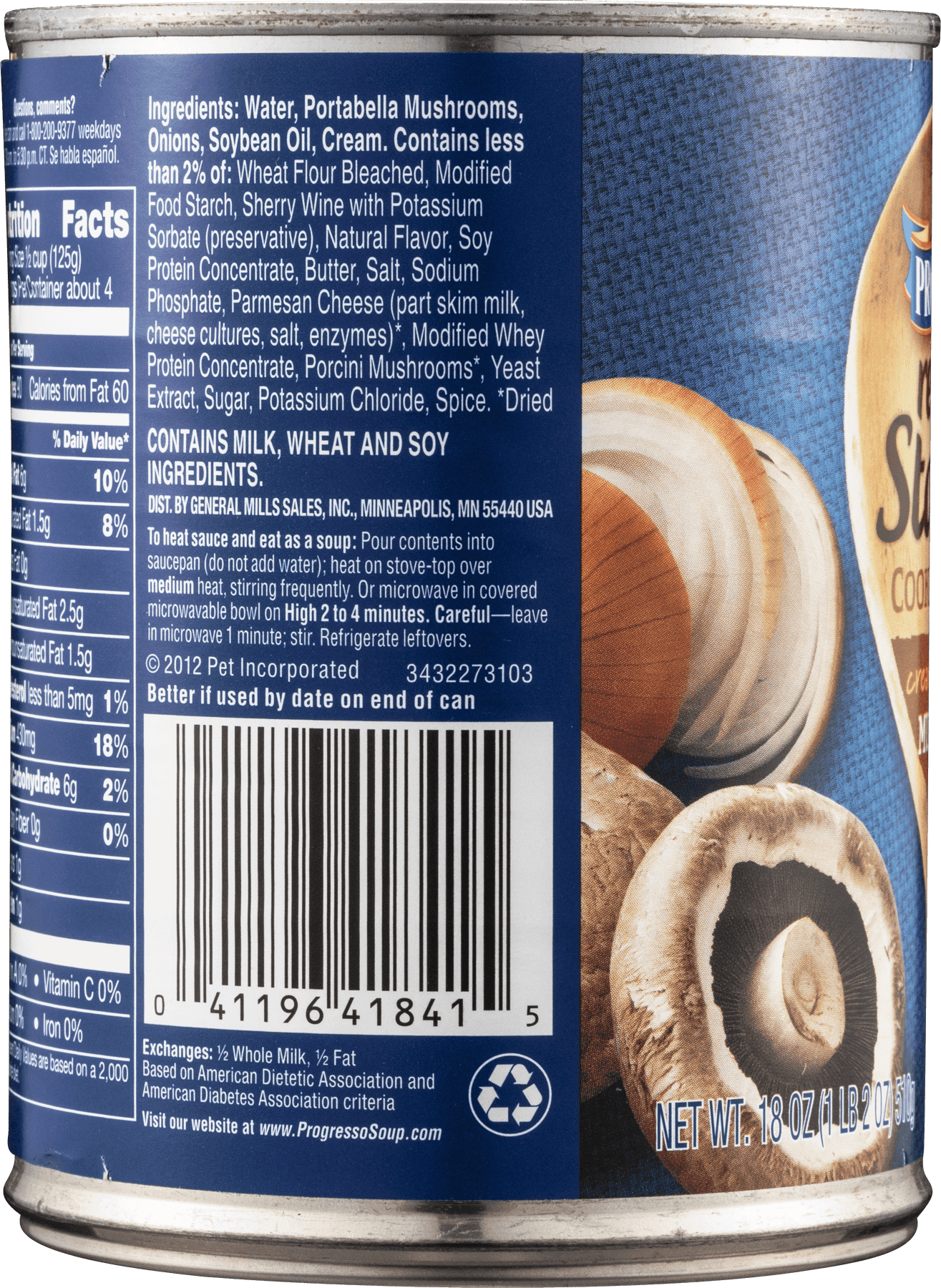 18+ Progresso Recipe Starters