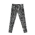 thumbnail image 7 of COEQINE Zebra Stripes Grey Stretchy Girls Athletic Legging Kids Dance Workout Running Soft Comfort Yoga Pants for 4-5 Years Kids Girls, 7 of 7