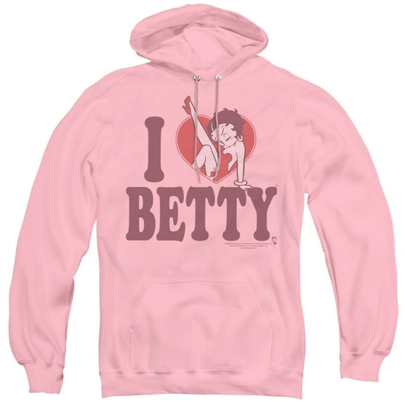 Betty Boop - I Heart Betty - Pull-Over Hoodie - Small