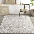 thumbnail image 2 of Surya Positano PSN-2305 106 x 144" Rectangle Fabric Rug in Gray/Charcoal/Ivory, 2 of 8