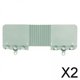 thumbnail image 1 of Tablero Deflector de Lavado de Platos BLESIY de Protección Contra Salpicaduras de Agua Verde 2 piezas, 1 of 8