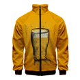 thumbnail image 2 of Chaqueta con estampado 3D de cerveza para hombre, ropa de calle moderna, abrigo de manga larga de gran tamaño, chaquetas con cremallera para exteriores, ropa Harajuku para niños, 2 of 5