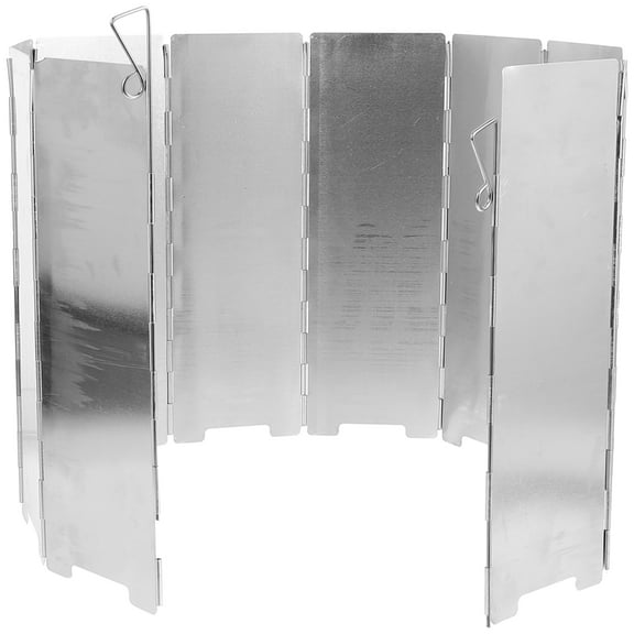 Battery Outdoor Camping Stove Windshield Windscreen Burner