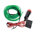 thumbnail image 4 of Riwesomey Tira de luces LED para iluminación Interior de coche de 3M, guirnalda de luces LED para coche, línea de tubo de cuerda de alambre, tira de luz Automoción decorativa y accesorios verde Riwesomey VI000918-07B, 4 of 6