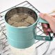 thumbnail image 4 of Colador de harina de mano Colador de harina de cocina casera Colador de azúcar Taza Colador de malla de acero inoxidable Worallymy JD711053944, 4 of 5