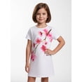 thumbnail image 3 of Girls Short Sleeve Casual Dress Regular-Fit Everyday Look Modern Casual Dress for Big Girls Age 6-13 Summer Casual, 3 of 6
