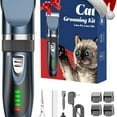 thumbnail image 2 of Quiet Cat Clippers for Matted & Long Hair, 2-Speed Cordless Pet Shaver Grooming Kit for Cats, Small Dogs & Animals, 2 of 6
