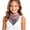 Blue, variant on Elegant Girl's Satin Silk Scarf with Gradient Tone for Kids Lightweight Shawl Everyday Wear