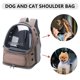 thumbnail image 4 of Pet Cats Carrier Travel Bag Breathable Cat Dog Backpack Oxford Cloth Transparent Cover Waterproof Portable for Cat Dog Transport ShopWise Round, 4 of 9