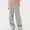 Gray, variant on LSLJS Joggers for Women High Elastic Waisted Wide Leg Sweatpants Casual Baggy Solid Color Athletic Pants with Pockests, S-2XL