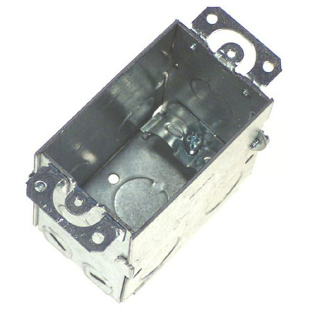 Hubbel -lectrique Raco simple Gang Switch Box avec les oreilles 8601