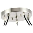 thumbnail image 4 of Woodbridge Lighting Fulton G125 5-Light Metal Chandelier in Antique Nickel, 4 of 4