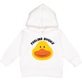 thumbnail image 2 of Inktastic Duck Feeling Ducky Toddler Hoodie, 2 of 4