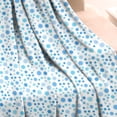 thumbnail image 3 of Blue Christmas Snowflake Pattern Blanket,Comfortable Soft Flannel Throw Blanket,All Season,Warm Lightweight Blankets for Sofa Bed Couch Living Room Chair,50"x60", 3 of 4