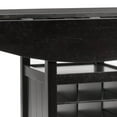 thumbnail image 5 of SAFAVIEH Emeric Contemporary 3 Piece Set Drop Leaf Pub Table, Espresso, 5 of 6
