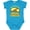 Turquoise, variant on Inktastic Life is Better with Grilled Cheese Boys or Girls Baby Bodysuit