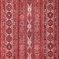 thumbnail image 1 of Ahgly Company Indoor Square Abstract Red Modern Area Rugs, 5' Square, 1 of 4