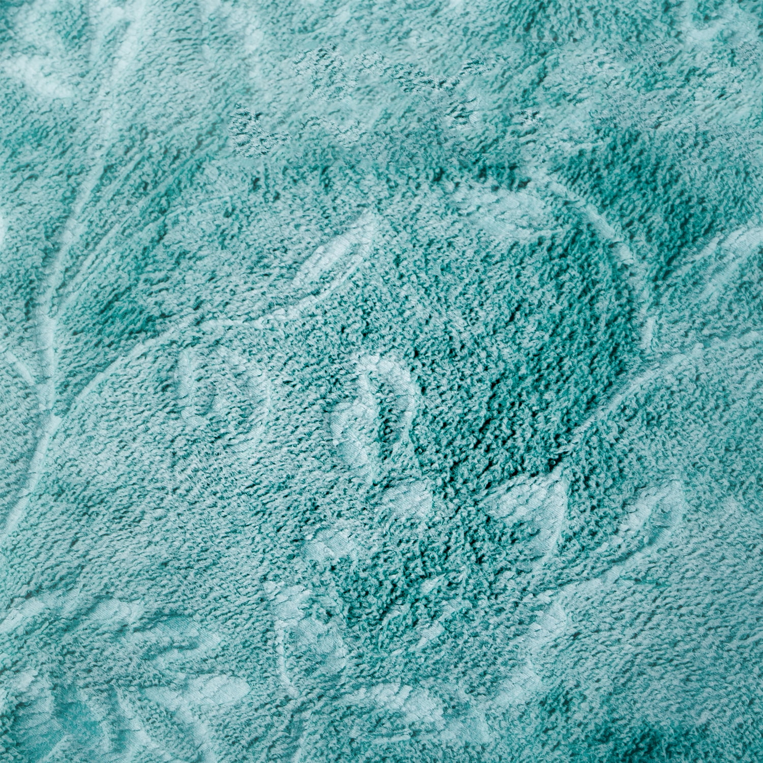 JML Bath Towels 2 Pack,30" x 60",Microfiber Absorbent Fast Drying Super Soft Beach Towels, Green Floral