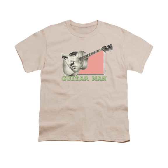 Elvis Guitar Man Big Boys Youth Shirt
