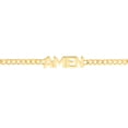 thumbnail image 2 of 14k Yellow Gold Amen Plate 6.25 Inch 6.75 Inch 7.25 Inch Adjustable Bracelet 7.25 Inch Link Bracelet for Women, 2 of 2