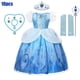 thumbnail image 5 of Disfraz de princesa de la Cenicienta para niña, fiesta de cumpleaños de lujo para vestido de baile, traje de Cosplay de princesa, ropa para niños de 3 a 8 años, 2024, 5 of 5
