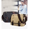 thumbnail image 5 of Kukuzhu Men's Handbag Canvas Shoulder Bag Messenger Bag Men Fashion Tote Bag Casual Laptop Leisure Bag Crossbody Bags, 5 of 7