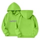 thumbnail image 1 of Moonsky Sudadera con capucha y cordón HUNTRX, estampado de grupo de chicas coreanas, jersey corto, suave y cómodo, top de manga larga para primavera y otoño. Verde fluorescente 120, 1 of 5