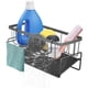 thumbnail image 3 of Soporte de esponja para fregadero de cocina Advancent organizadores de productos de limpieza gris, 3 of 6