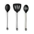 thumbnail image 5 of MegaChef Gray Silicone and Stainless Steel Cooking Utensils, Set of 14, 5 of 11