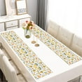 thumbnail image 2 of Bright Lemon Fruit Placemats, Set of 6, Wrinkle Free Heat Resistant Linen Table Mats, Cute Yellow Citrus and Flower Print for Summer Dining or Lemon Themed Events, 2 of 5