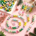 thumbnail image 2 of Guirnalda con forma de cascanueces Wood Beads Cinnvoice, 240 unidades, para Navidad, 2 of 6
