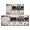 Café Vintage Chef, variante sur Tapis de Cuisine Vintage Motif Chef Café pour Sol Ensemble de 2, Tapis de Cuisine Résistants à la Saleté, Lavables, Antidérapants, Tapis de Cuisine 17.7x24+17.7x48 Pouces