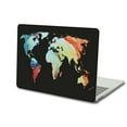 thumbnail image 3 of KSK KAISHEK Hard Case Shell Cover Only Compatible Old MacBook Pro 15" with No Touch 2015 - 2012 A1398, World Map 2_2, 3 of 5