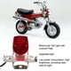 thumbnail image 3 of Luz trasera de motocicleta ANGGREK con placa de matrícula ABS roja dura 84701 098 000, 3 of 8