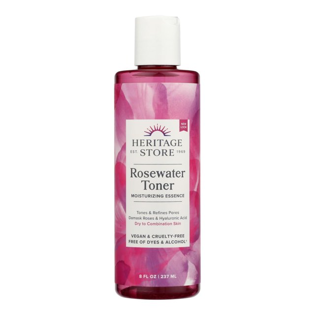 Heritage Store Rosewater Facial Toner 1 Each 8 OZ