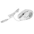 thumbnail image 4 of Gamer Mouse, Gaming Mouse Wired Metal Botthip Diseño Mañada Textura Drive Long Long Life For Office for Home, 4 of 7