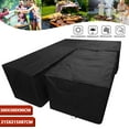 thumbnail image 6 of Fyeme Outdoor Garden Furniture Cover,  Extra Large Patio Furniture Cover Waterproof and UV-Resistent for Sofa Chair Dini, 6 of 11