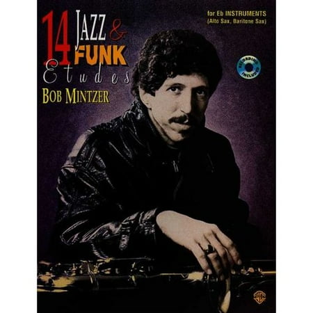 B-flat Clarinet Music Book - 14 Jazz & Funk Etudes : For B-Flat Instruments (Tenor Sax, Soprano Sax, Clarinet)