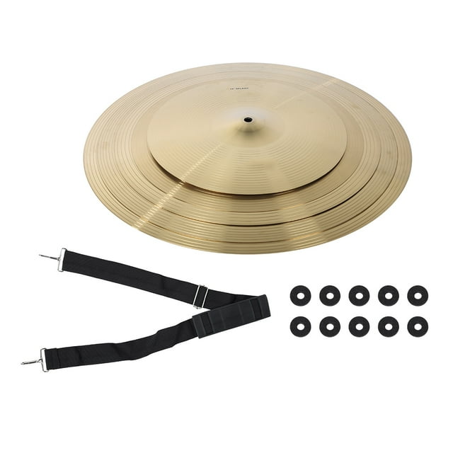 Drum Kit Cymbal Drum Cymbal Larga vida útil para los amantes de los instrumentos de batería ANGGREK Otros