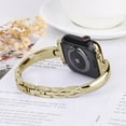 thumbnail image 4 of MUKO Band Compatible for Apple Watch Band 42mm 44mm 45mm 46mm 49mm iWatch Series SE 10 9 8 7 6 5 4 3 Gold, 4 of 10