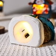 thumbnail image 3 of Micro Paisaje Santa Claus Nieve Casa Navidad Resina Luminosa Casas LED, 3 of 9
