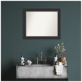 thumbnail image 5 of Amanti Art Custom Wall and Bathroom Mirror (27 x 33 in.), Corvino Black Frame, 5 of 7