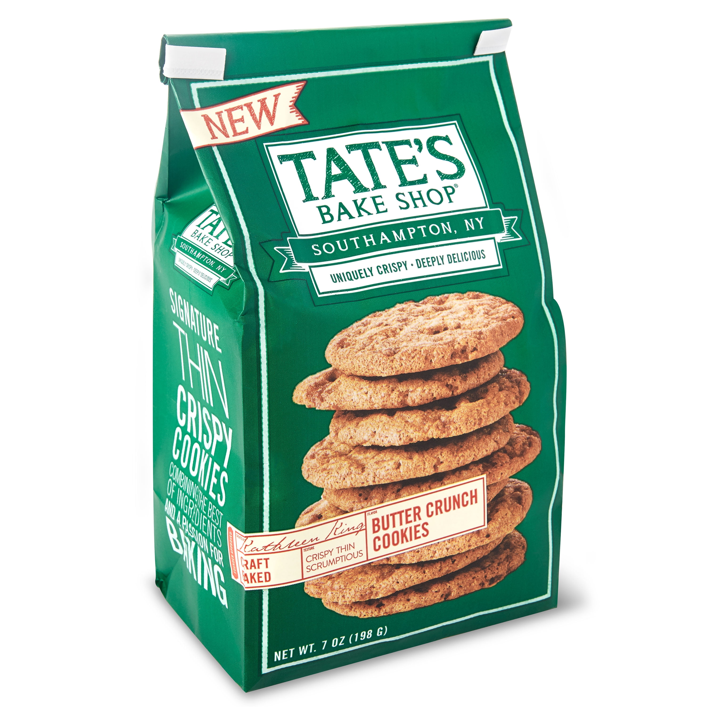 2. Crisp And Crumble: Tate's Butter Crunch Cookies For A Perfect Snack