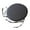 Dark Gray, variant on Round Cotton Dining Chair Cushion with Ties Indoor Outdoor Seat Pad Set for Patio Garden Furniture