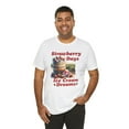 thumbnail image 3 of Strawberry Days, Bella & Canvas, Cotton Short Sleeve T-Shirt, XS - 4XL, 3 of 5