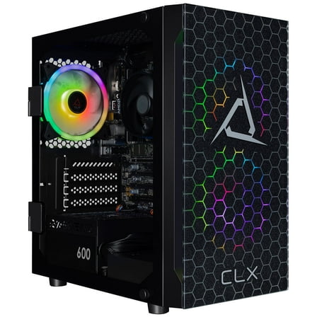 CLX SET Gaming PC AMD Ryzen 5 8600G, 16GB DDR5, Radeon 760M, 512GB SSD, Windows 11 Home