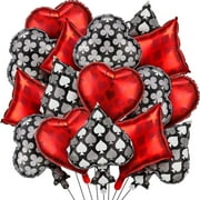 Dice and Cards Casino Balloons Casino Theme Balloons Dice Balloons, Casino Theme Parties Poker Balloons, Casino Decorations