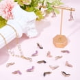 thumbnail image 4 of 1 Box 16Pcs 4 Colors High Heels Charm Enamel Shoe Charms Bulk Women Shoes with Rhinestones High Heel Pendants, 4 of 7