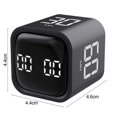 thumbnail image 3 of Productivity Cube Timer Gravity Sensor Flipping LED Display 4 Preset Time Dual Modes Time Management, 3 of 5