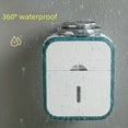 thumbnail image 6 of 1-piece Toilet Tissue Box, Wall-mounted, Waterproof, Toilet Tissue Box, Drill-free, Paper Box, Toilet Paper Roll, Paper Holder, 6 of 7
